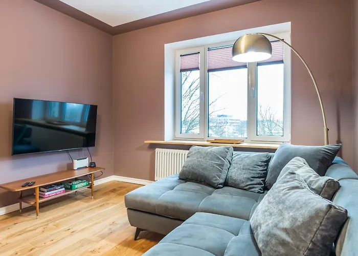 Daugava Ice Hall 65m2 Apartment *