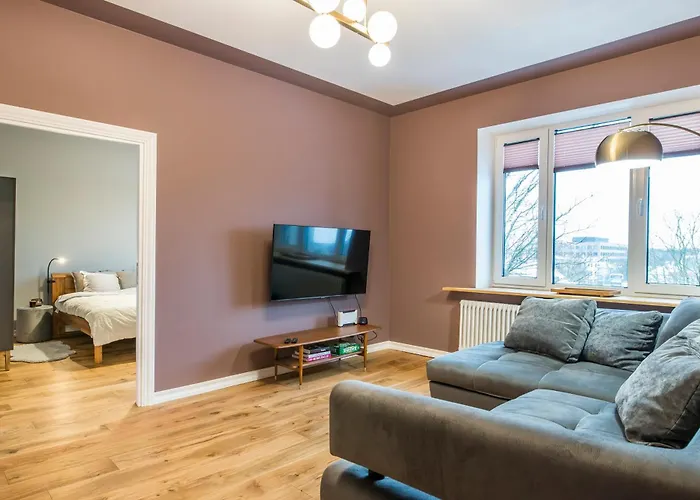 Daugava Ice Hall 65m2 Apartment Riga